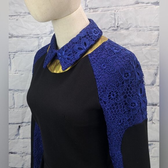 Givenchy Paris Women's Top Purple Black Crystals Italy Small - Picture 11 of 13